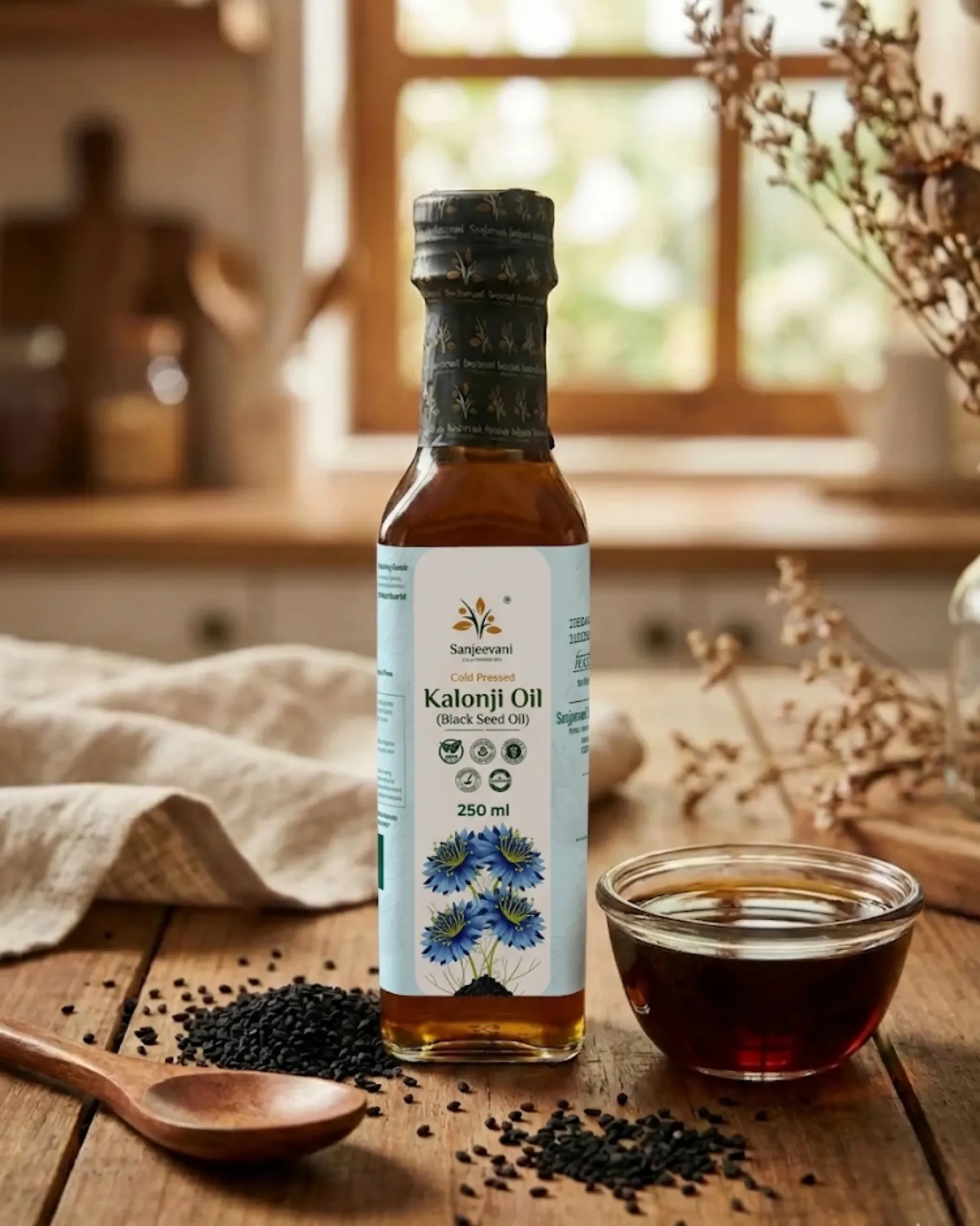 Sanjeevani Cold Pressed Kalonji Oil 250ml